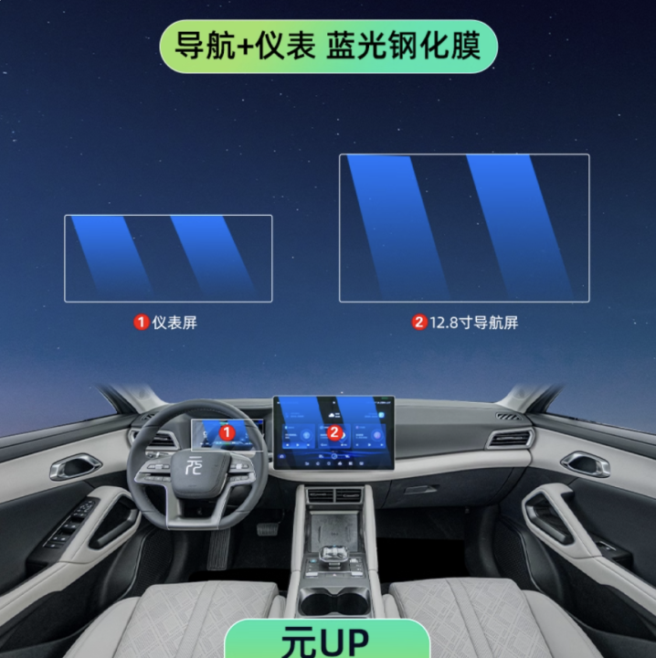 Kính cường lực BYD Atto 2